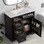 Meuble-lavabo moderne 36 "avec lavabo en céramique-1338859756