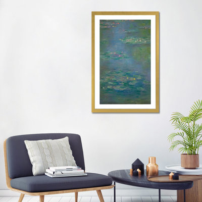 Nymphéas, détail, 1903 par Claude Monet - reproduction d'art