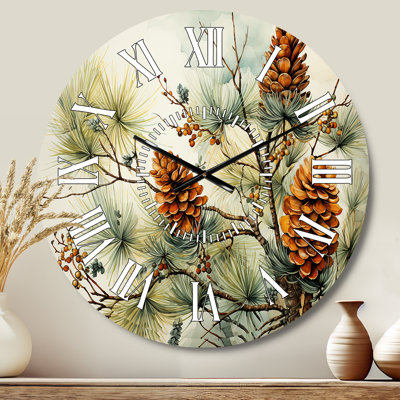 Horloge murale pin