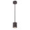 Luminaire suspendu cylindrique à tube DEL à intensité variable, 3000K