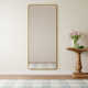 Sabine Metal Rounded Rectangle Wall Mirror