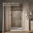 Revel 47.63" x 76" Double Sliding Shower Door with CleanCoat Technology-14673420