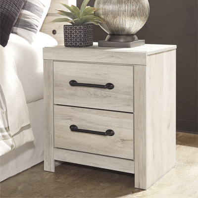 Table de chevet 2 tiroirs Drystan