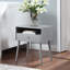 Table de chevet en bois avec 1 tiroir, table de chevet avec tablette de rangement ouverte et pieds en bois massif Amelia-214962274