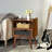 Boho Side Table With Drawer Open Shelf, Cane Accent Bedside End Table With Solid Wood Legs For Bedroom, Dorm And Small Spaces-803351611