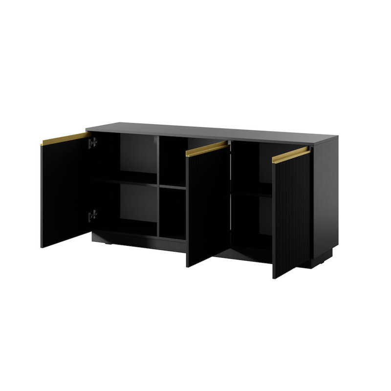 Bahtie 154cm Sideboard, Black