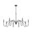 Parham Matte Black 8 Light Chandelier-123223135