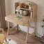 Solid Wood Study Desk With Storage