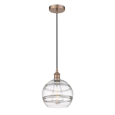 Luminaire suspendu 1 lumière Edison Bienes-616-G556
