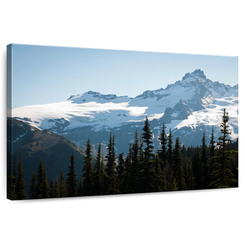 Sommet du Mont Rainier à Alvord, H 32 po x l 48 po