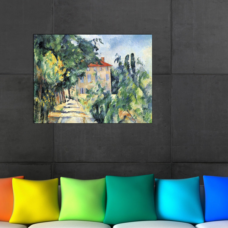 Paul Cezanne - Wrapped Canvas Painting, 60cm H x 80cm W x 1.8cm D