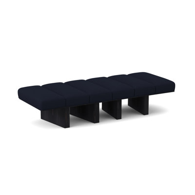 Oblique Upholstered Bench
