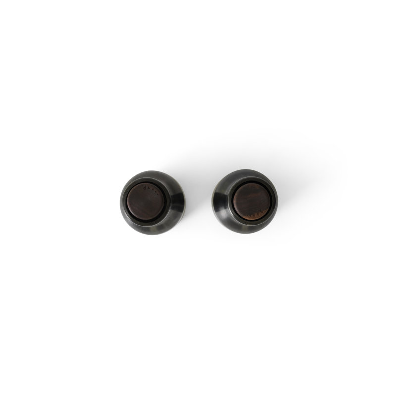 Salt & Pepper Mill Set, Bronzed Brass