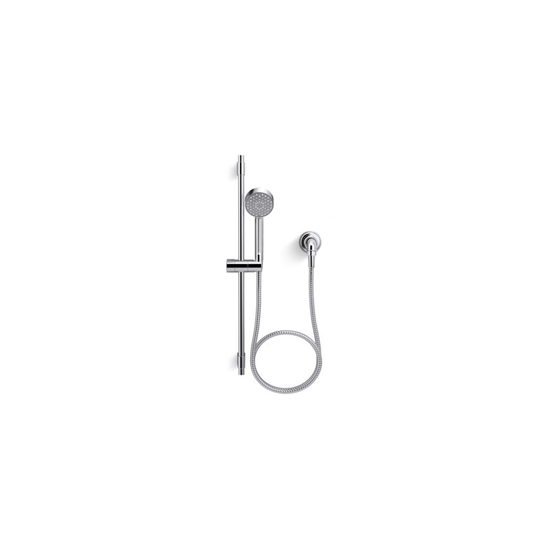 Flood Handheld Shower Head, Polished Chrome