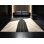 Tapis beige moelleux moelleux moelleux de style Art déco Empire State Building