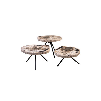 Wood Solid Wood Nesting Coffee Table