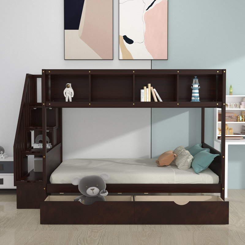 Lit pour enfants Austino, Espresso