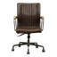 Fauteuil de conférence en cuir véritable Brixham-1633989820