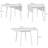 Olujimi 110cm Solid Wood Rectangular Folding Table-130228730