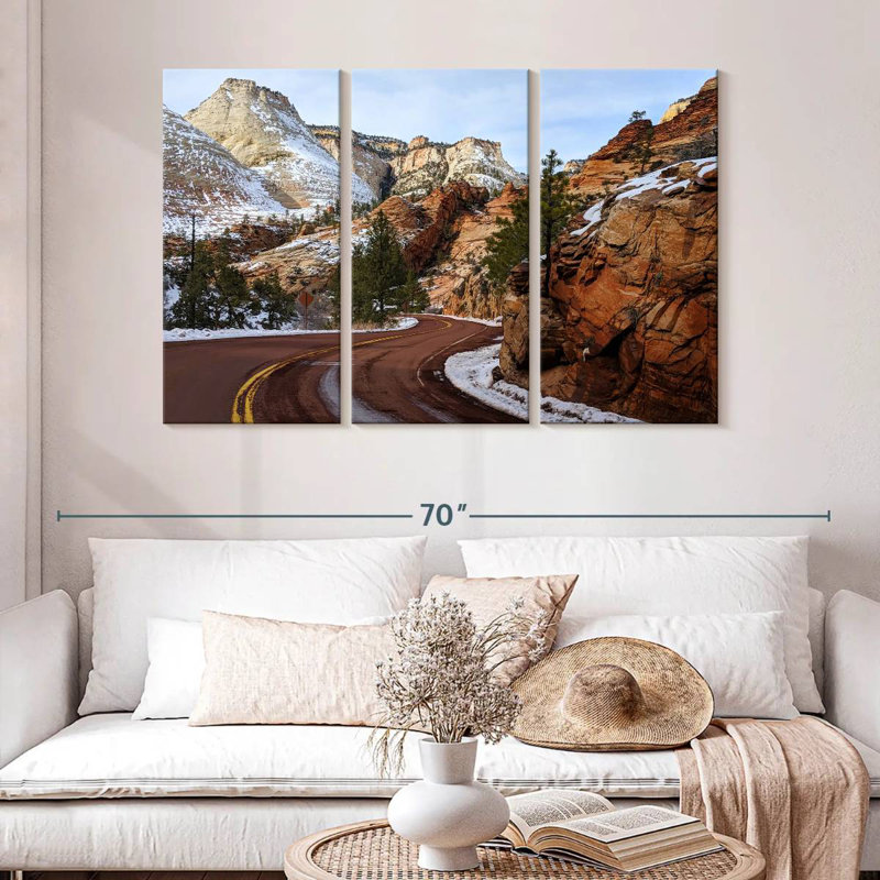 Mehar Road To Zion Park, 32" H x 50" W