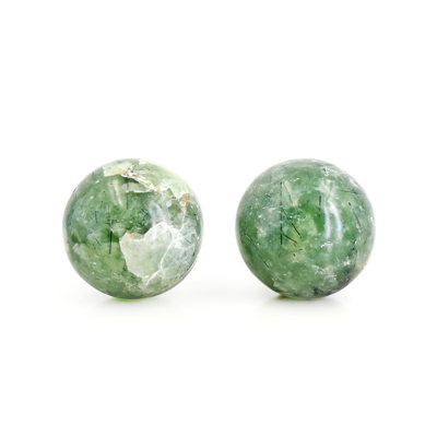 Boule de pierres précieuses naturelles polies, sphère de cristal Reiki, pierre de décoration spirituelle, 50 mm