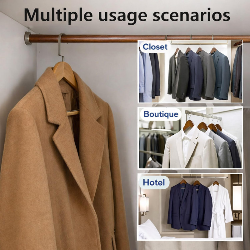 Wood Standard Hanger, Natural