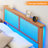 Hazim Solid Wood Standard Bed with Shelves-355361126