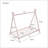 House Bed Tent Bed Frame Twin Size Metal Floor Play House Bed With Slat, No Box Spring Needed-682902162
