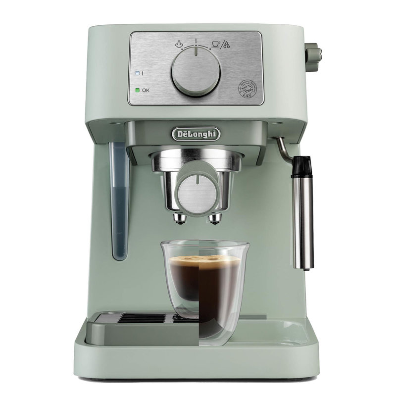De'longhi Stilosa Manual Coffee Machine, Green