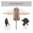 Icarus 4.4m x 2.6m Rectangular Traditional Parasol-1412801723