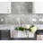 Waterfall Linear Glass And Metal Mosaic Tile-61209337