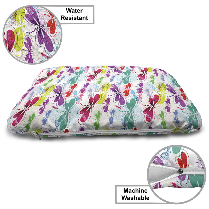 Multicolore, lit pour animal de compagnie Ambesonne
