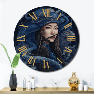Horloge murale déesse Ainu