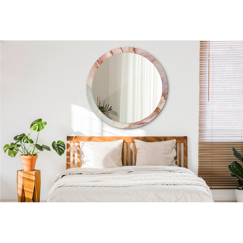 Huldar Glass Flat Wall Mirror