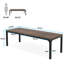 Bureau d'ordinateur pratique (sans tabourets)-990867854