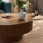 Table basse ronde 35 po fabriquée à la main en bois massif-1737710158-1732708691