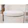 Upholstered Vanity Stool, Swivel Accent Stool with Wingback, Boucle Fabric Make-up Chair