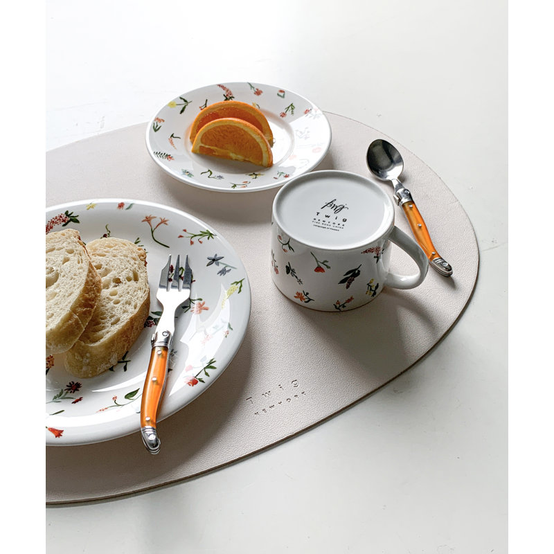 Deco Placemat, Ivory 