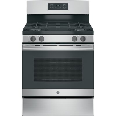 30"" 5 cu. ft. Freestanding Gas Range -  GE Appliances, JGB645SEKSS