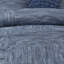 Édredon bleu marine en tissu 7 pièces-124755044
