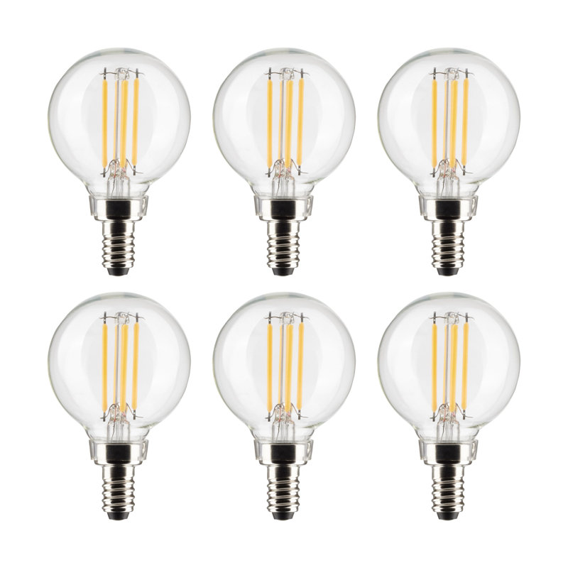 4 Watt Clear LED Bulb, 3000K