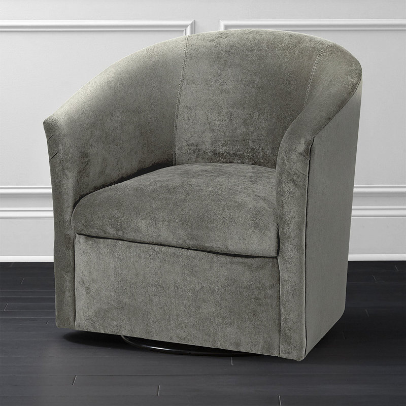 Fauteuil pivotant Eden, Gris