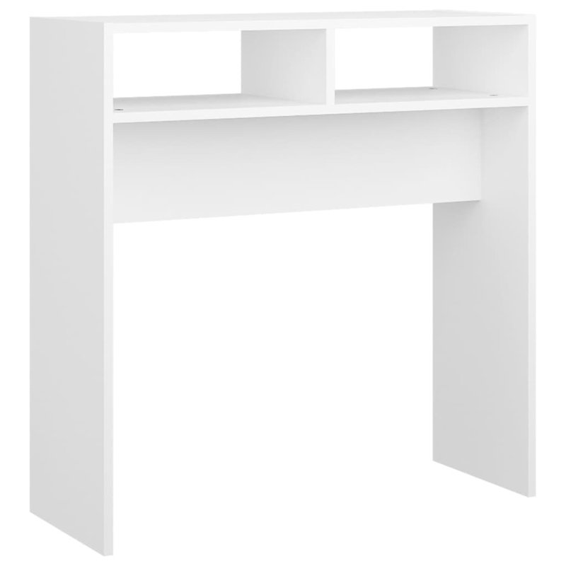 vidaXL Console Table Engineered wood Compact Console Table, White