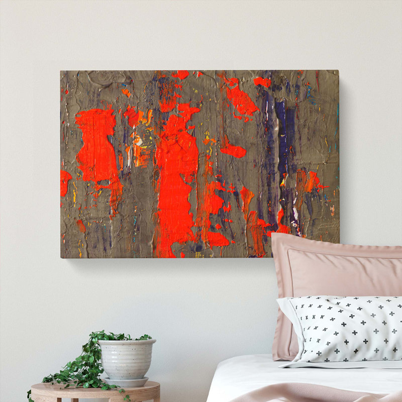 Abstract Art Painting Vol.308 by S.Johnson - Wrapped Canvas, 40cm H x 60cm W x 3cm D