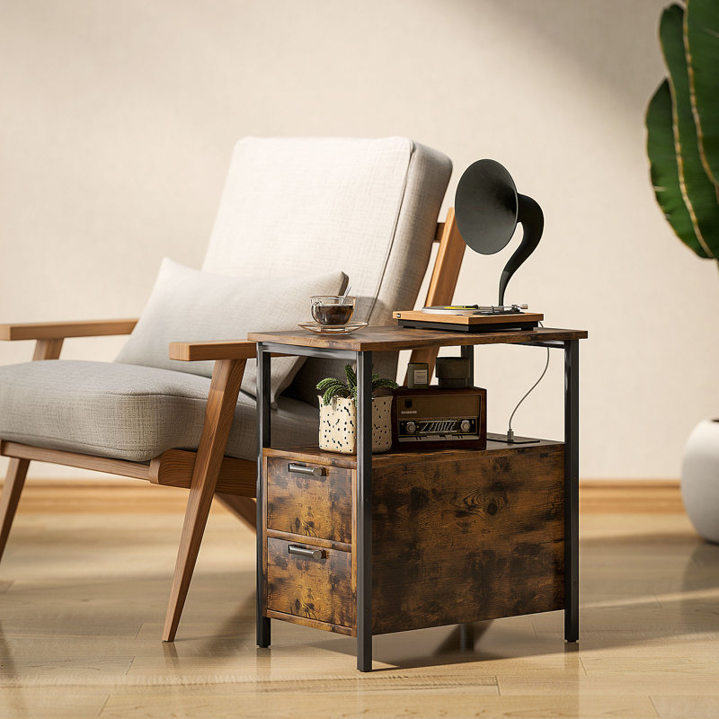 Allisha 2 - Drawer End Table