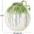  Ceramic Vase With Drip Design And Handles