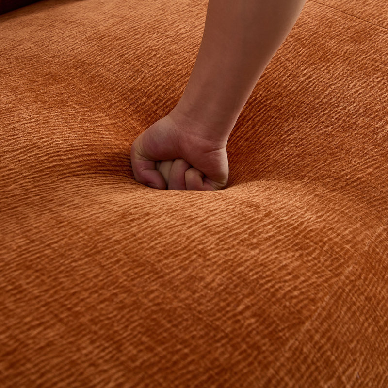 Canapé modulaire rembourré avec 6 coussins Koda, Oui