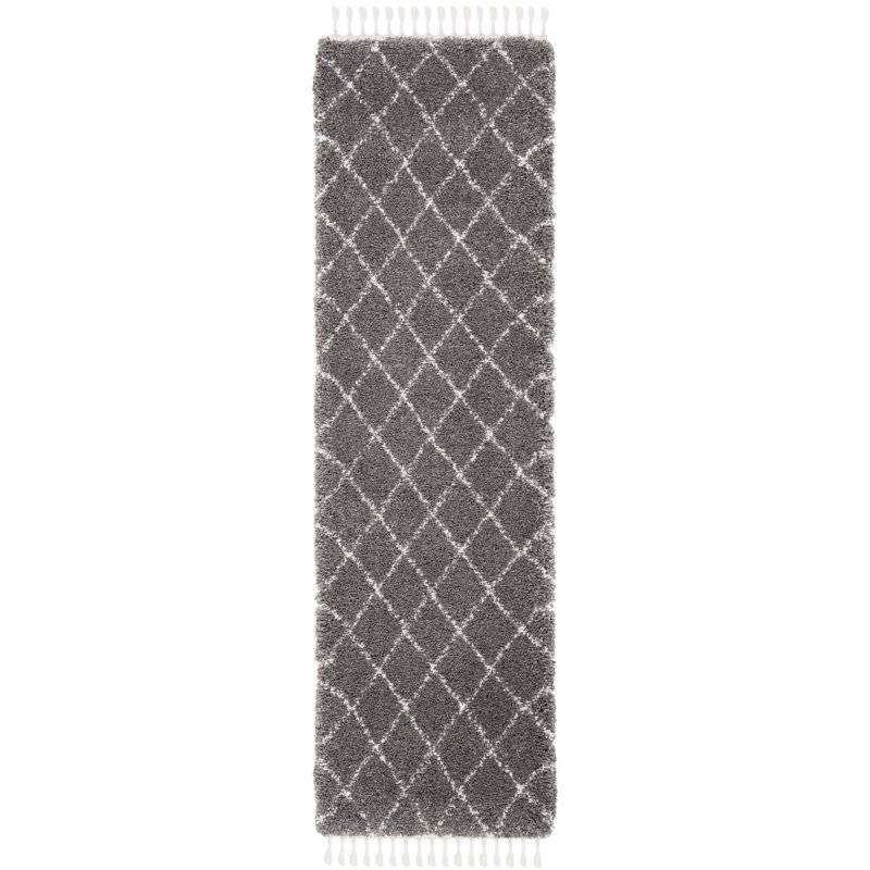 Tapis à performance géométrique Imraan, Tapis de couloir 2 pi 2 po x 8 pi