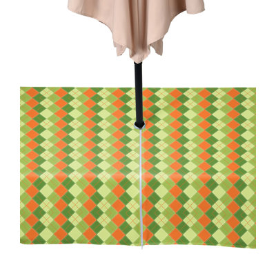 Argyle Plaid Water Repellent Tablecloth