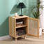 Falkland 40cm W Particle Board Bedside Table